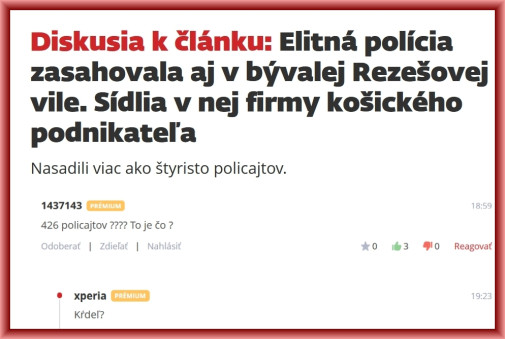 426 policajtov